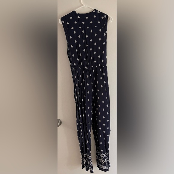 LOFT Blue Jumpsuit - Picture 3 of 5